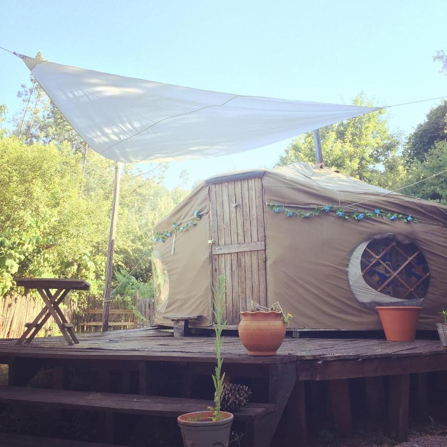 Star Gazing Luxury Yurt With River Views, Off Grid Eco Living Vale do Barco Exterior photo