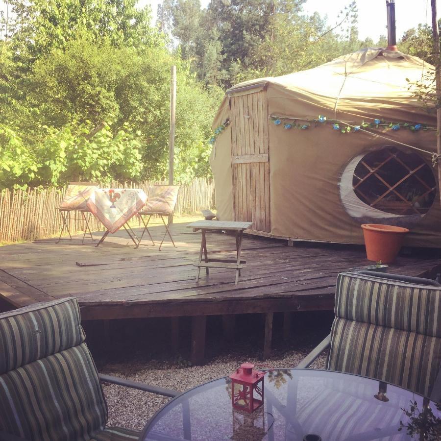 Star Gazing Luxury Yurt With River Views, Off Grid Eco Living Vale do Barco Exterior photo